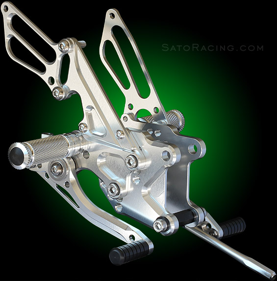 SATO RACING | Rear Sets - Kawasaki ZX-10R ('08-'10)