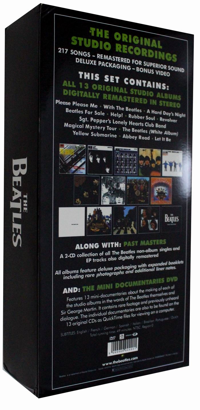 The Beatles Stereo Box Set 16CD+1DVD - Essential DVD Box Set for