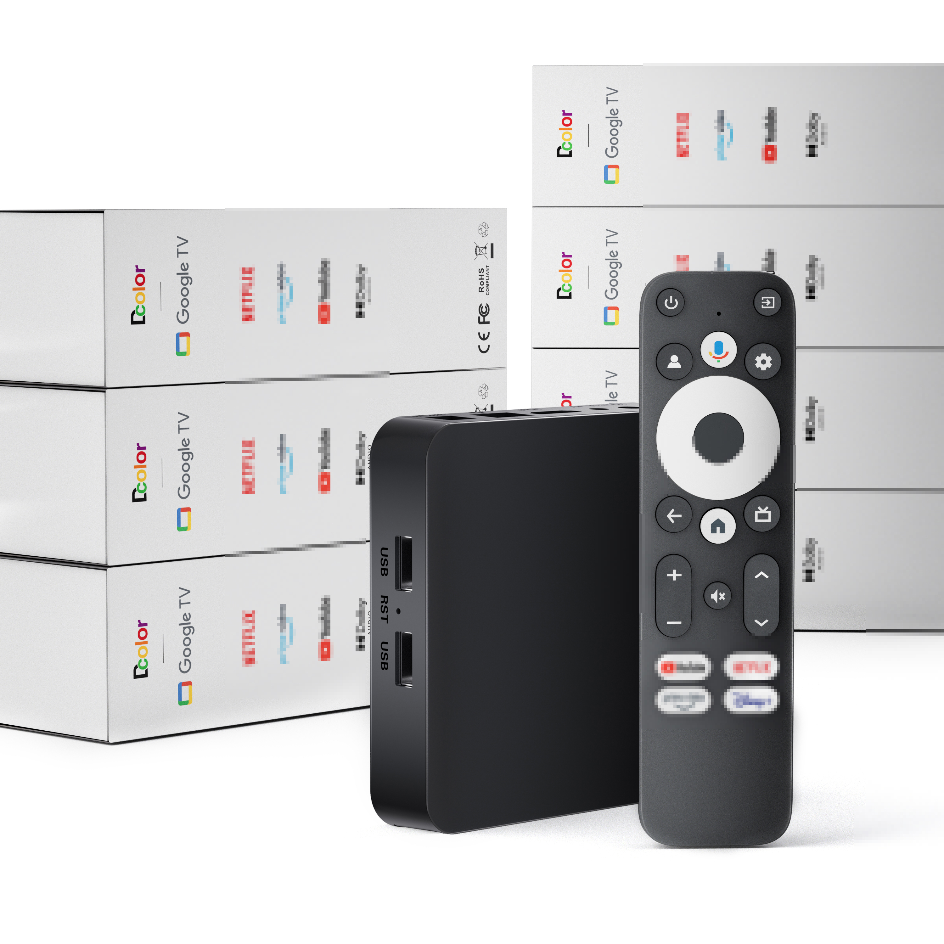 Original Google Certified 4K Android TV Box GD2 Android 12 2GB RAM