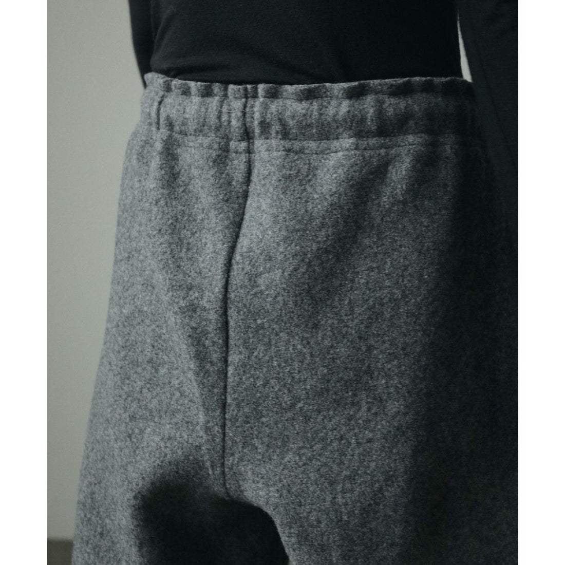 キャナルジーン CANAL JEAN anuke(アンヌーク) Drawstring Wool Pants