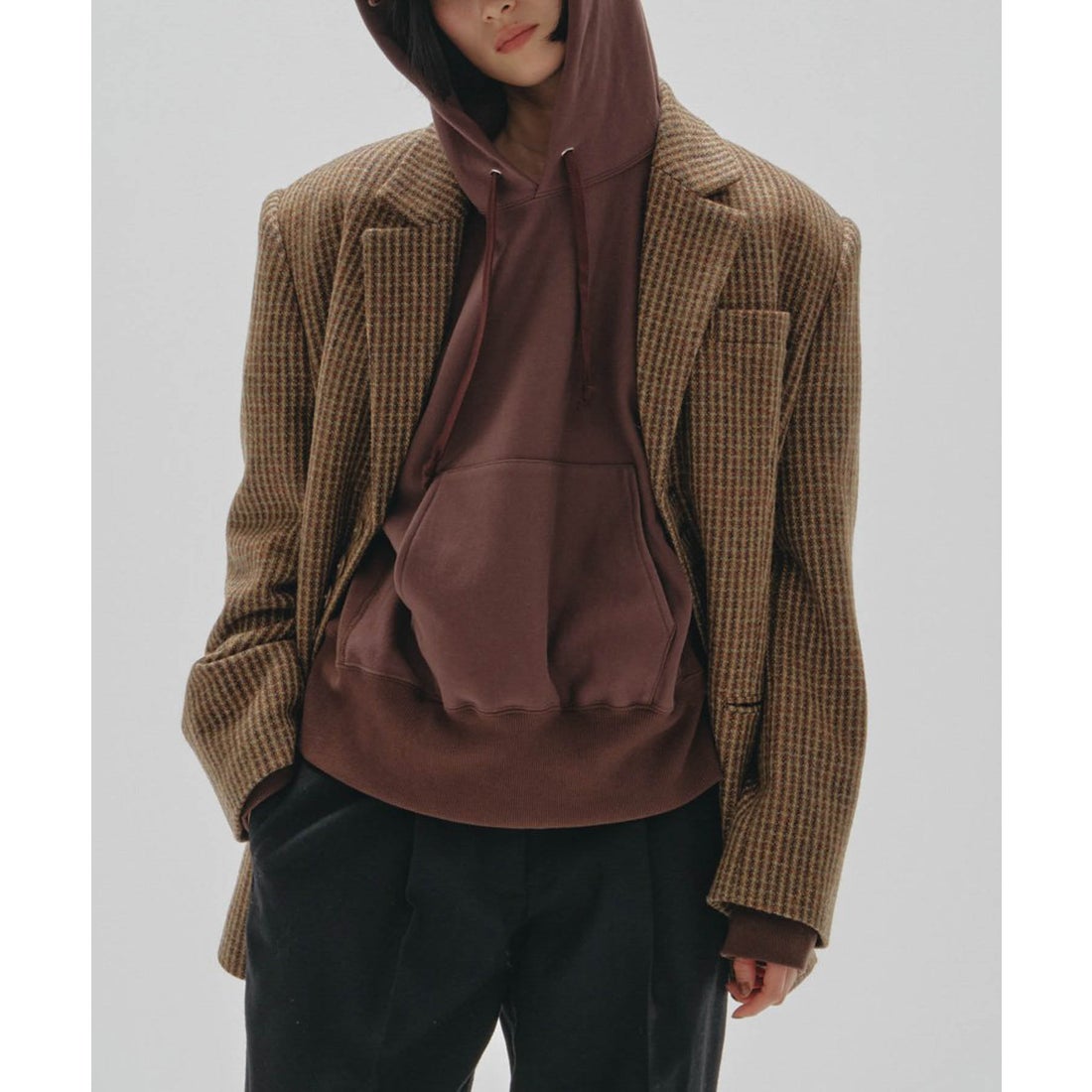 キャナルジーン CANAL JEAN TODAYFUL(トゥデイフル) Wool100% Check