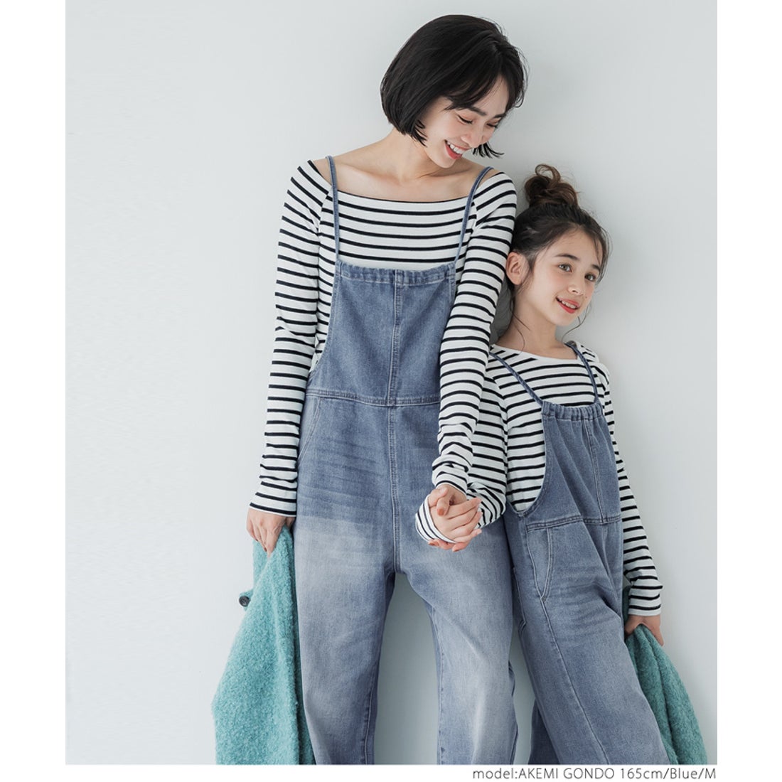 WEB限定セール】コカ coca デニムサロペット （Blue） -ファッション