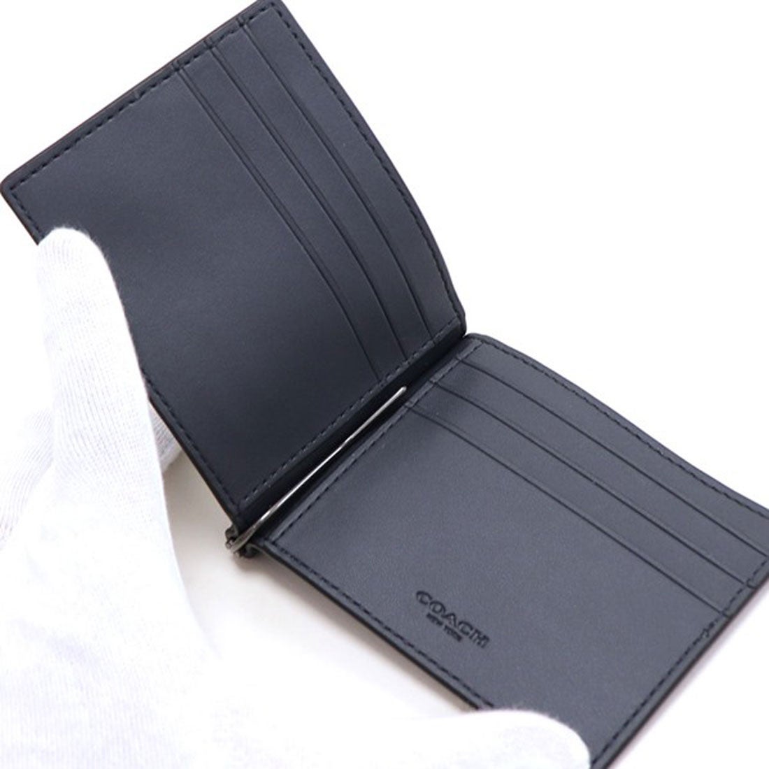 コーチ COACH コーチ 二つ折り財布 マネークリップ メンズ レディース