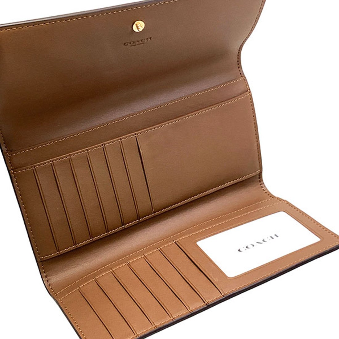 コーチ COACH 長財布 C5966IME74 （ブラウン） -waja bazar - 海外