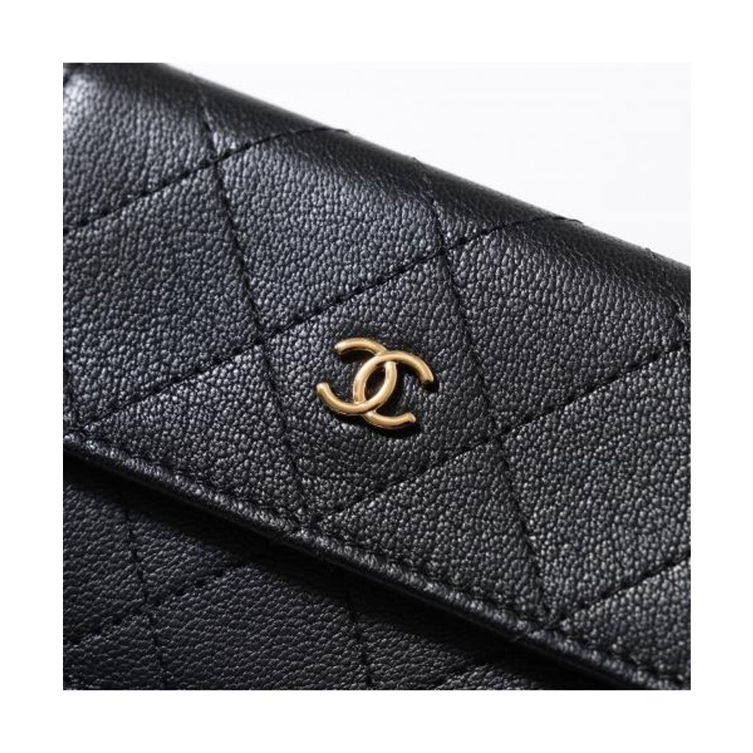 シャネル CHANEL CHANEL 三つ折り財布 AP4951 B22099 レザー ココ