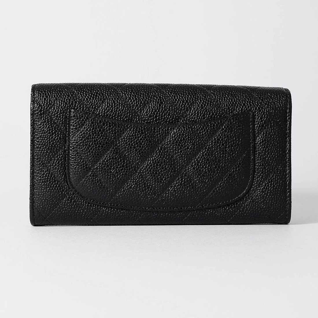シャネル CHANEL 長財布 キャビアスキン ロングウォレット CHANEL LONG