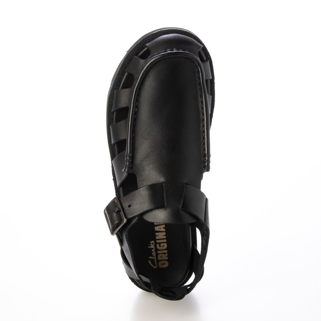 Meare Buckle / メンズメアバックル （ブラックレザー） -Clarks