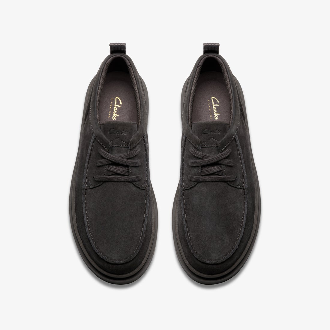 Polden Moc / ポールデンモック （ダークグレースエード） -Clarks