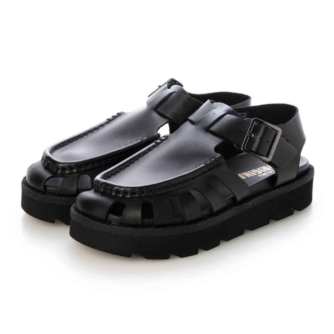 Meare Buckle. / レディースメアバックル （ブラックレザー） -Clarks