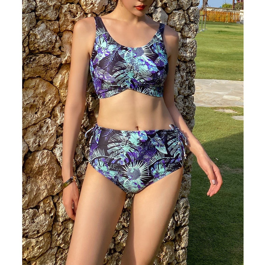 奏nagonstans ナゴンスタンス 水着 38 ブラック nagonstans（ナゴ