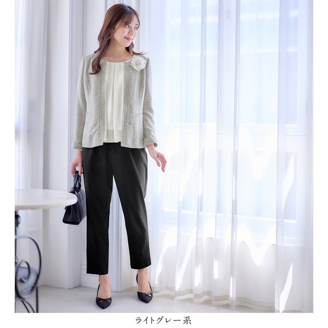 Alotta 【4点セット】入学式卒業式に！ママに嬉しい洗えるパンツ