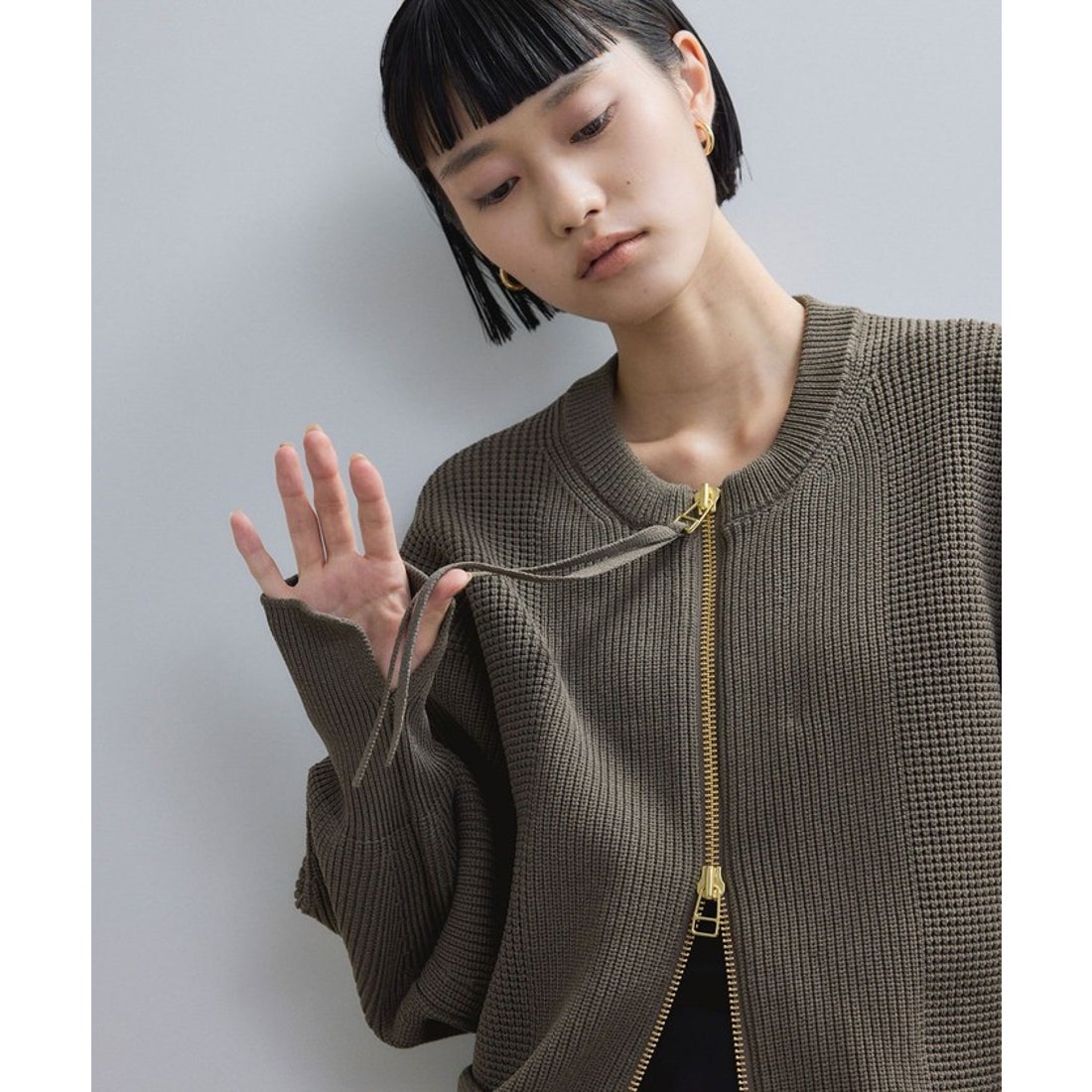 アダム エ ロペ ADAM ET ROPE' 【WEB限定】・【サステナブル】ジップ