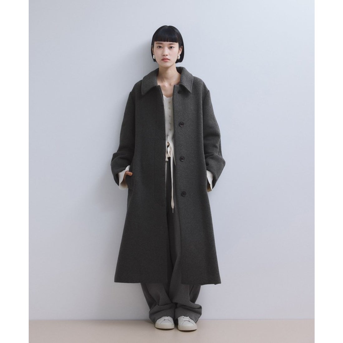 アダム エ ロペ ADAM ET ROPE' 【WEB限定】ベルテッドオーバーサイズ