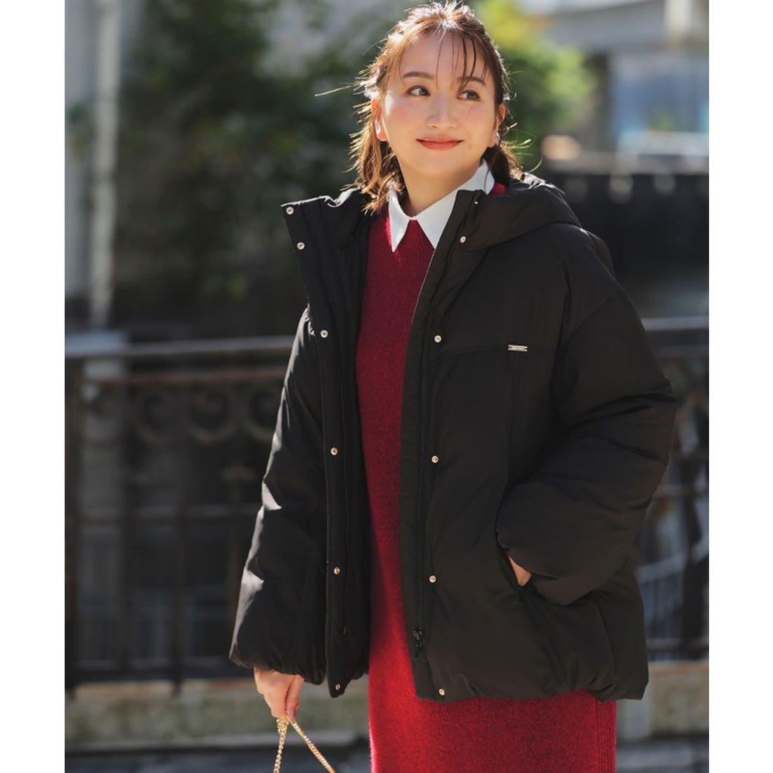 エニィスィス ANY SIS 【洗える・撥水】ボリュームリッチダウン