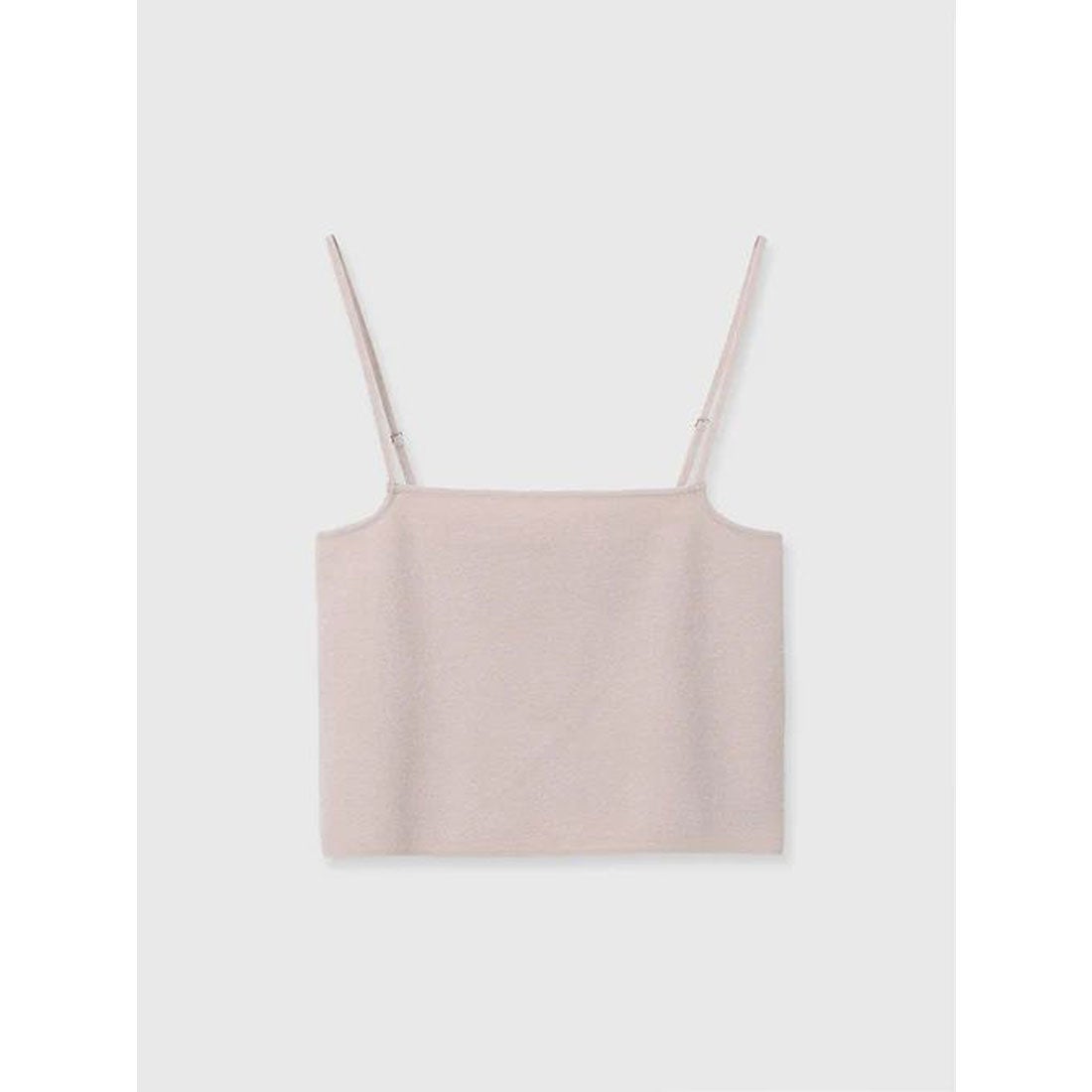 アニュアンス anuans モヘアドレープニットトップス （GRAYISH PINK