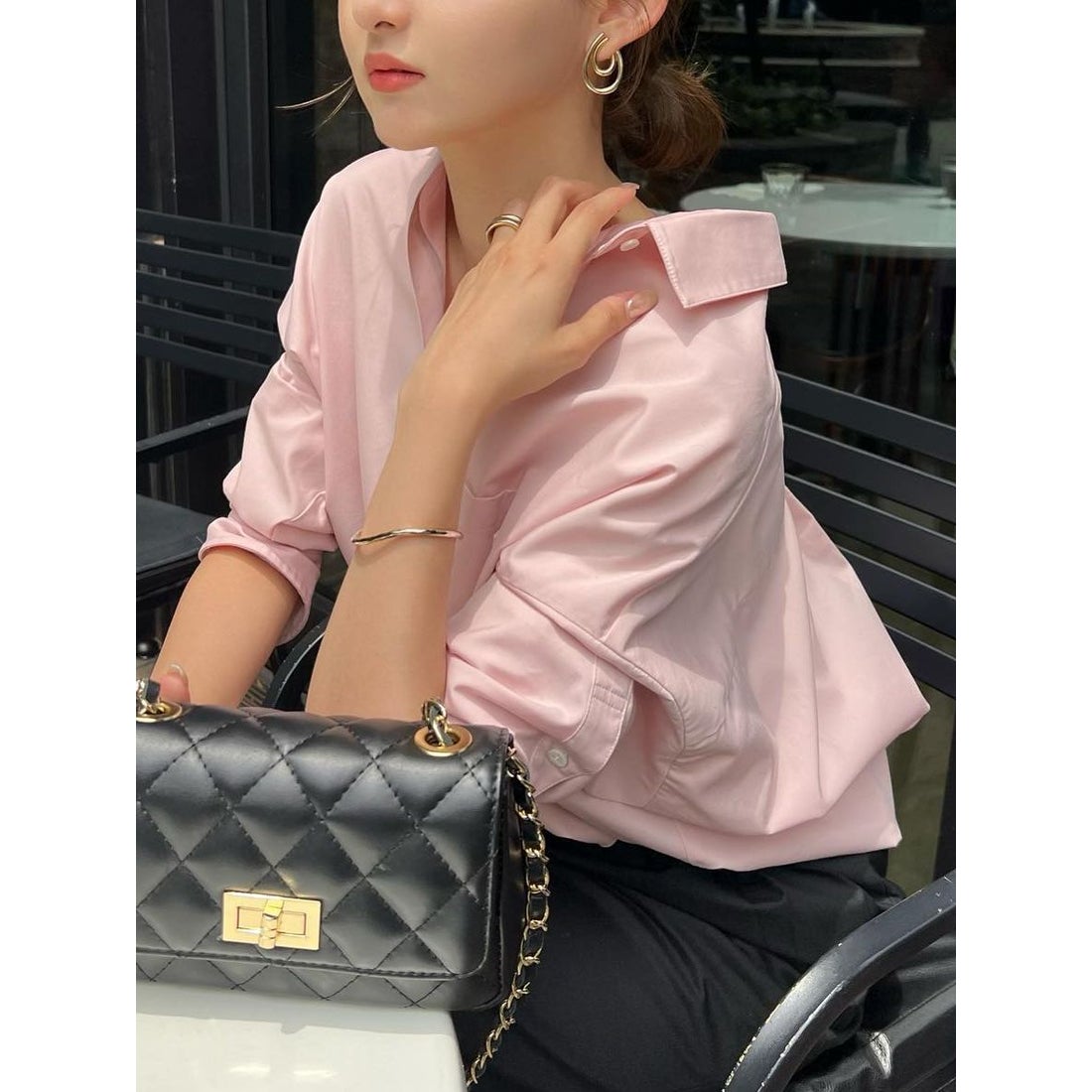 アニュアンス anuans スタンダードシャツ （PINK） - ファッション通販