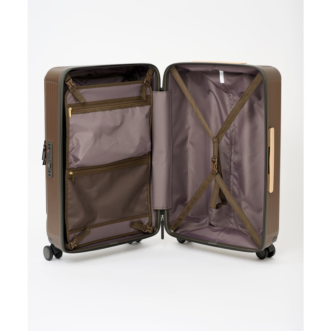 アンドシュエット & chouette ☆＆CキャリーケースM (ダークブラウン