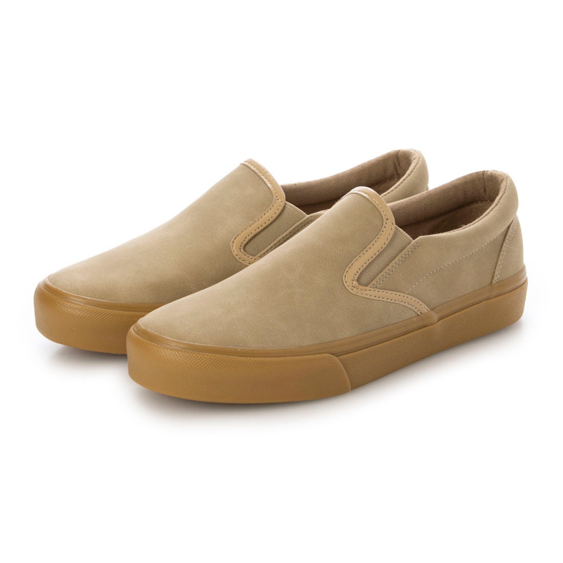 サンエープラス AAA+ スリッポン スニーカー / 2430 （オールベージュ