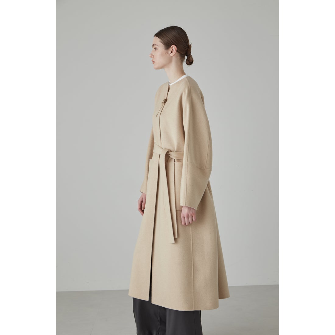 アドーア ADORE ピュアカシミヤコート （ベージュ） - ファッション