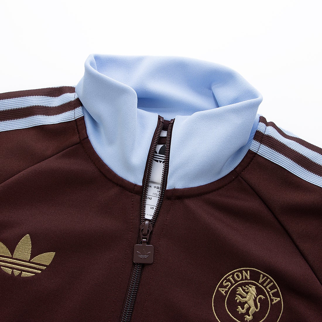 adidas アストンヴィラ オリジナルス トラックトップ(ブラウン) QD718