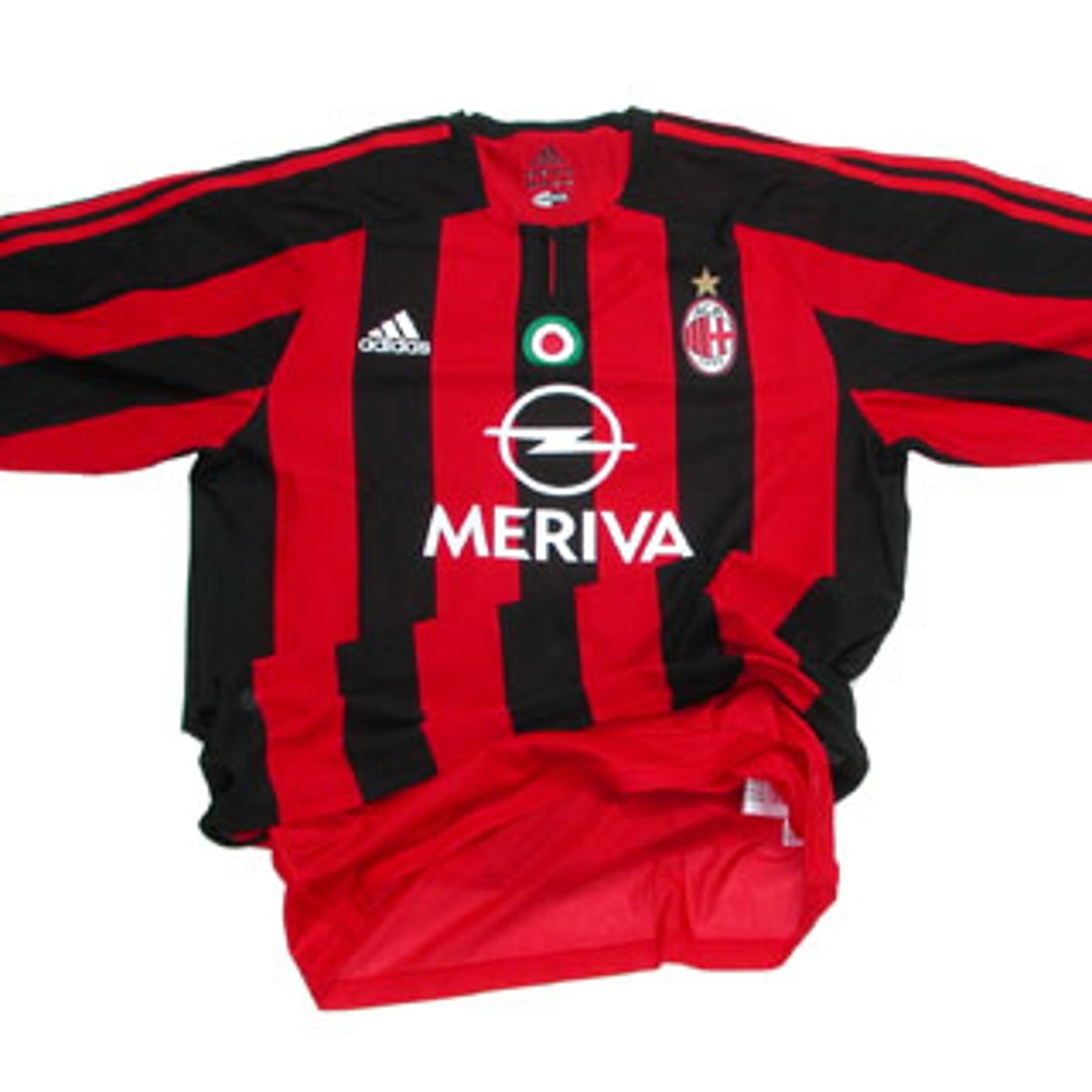adidas ACミラン 03/04 ユニフォーム ホーム 長袖 オーセンティック