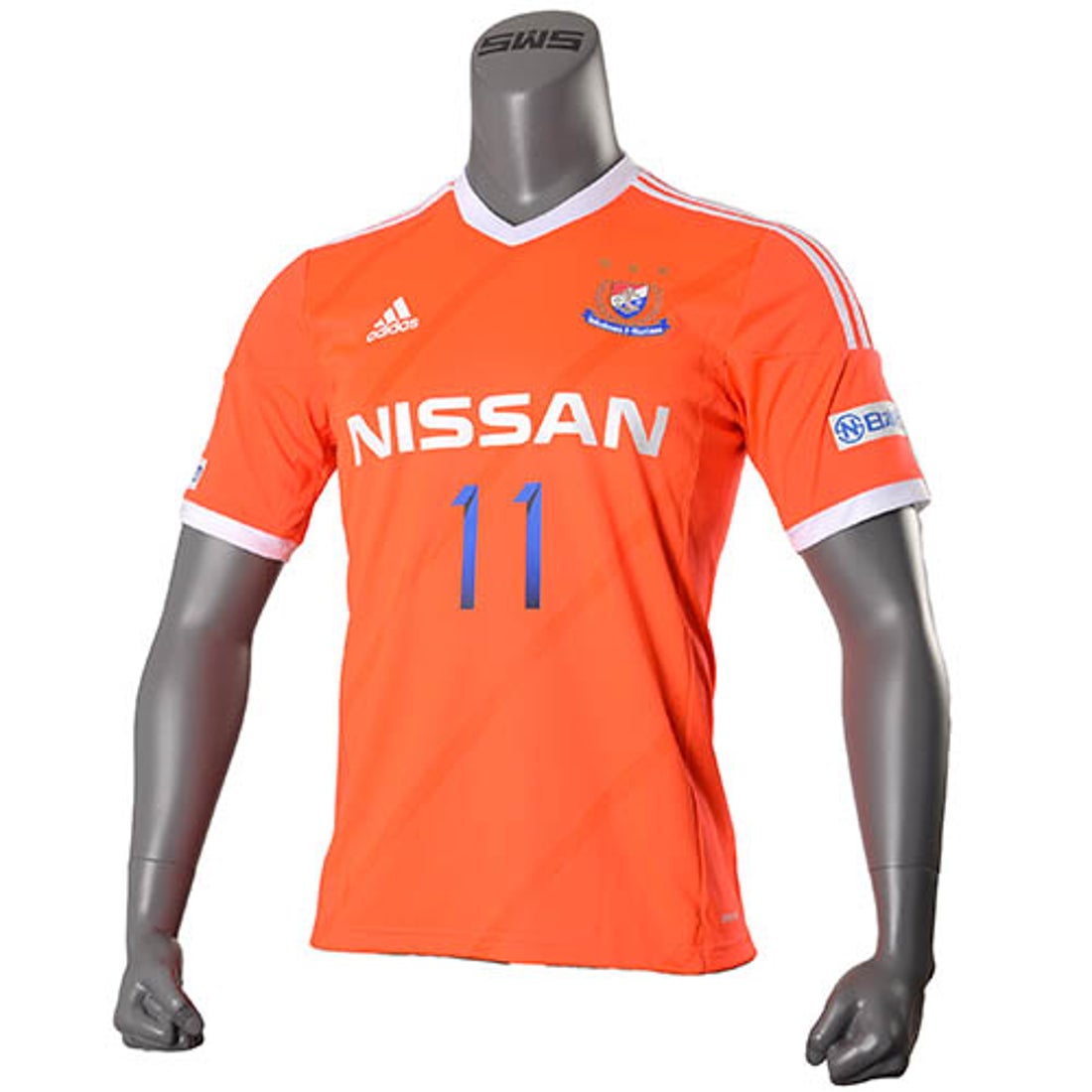 adidas 横浜Fマリノス 2014 ユニフォーム アウェイ 半袖 #11.齋藤学