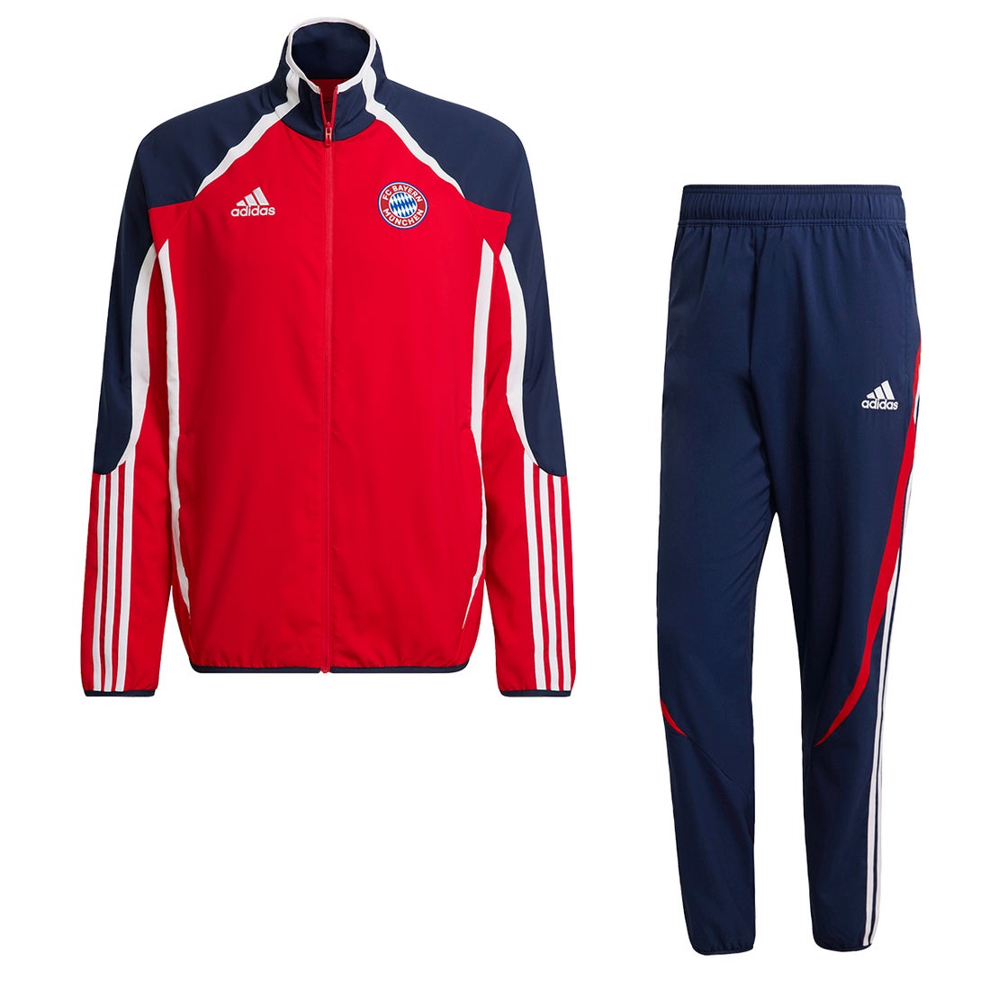 adidas バイエルンミュンヘン Teamgeistウーブンジャケット&ウーブン