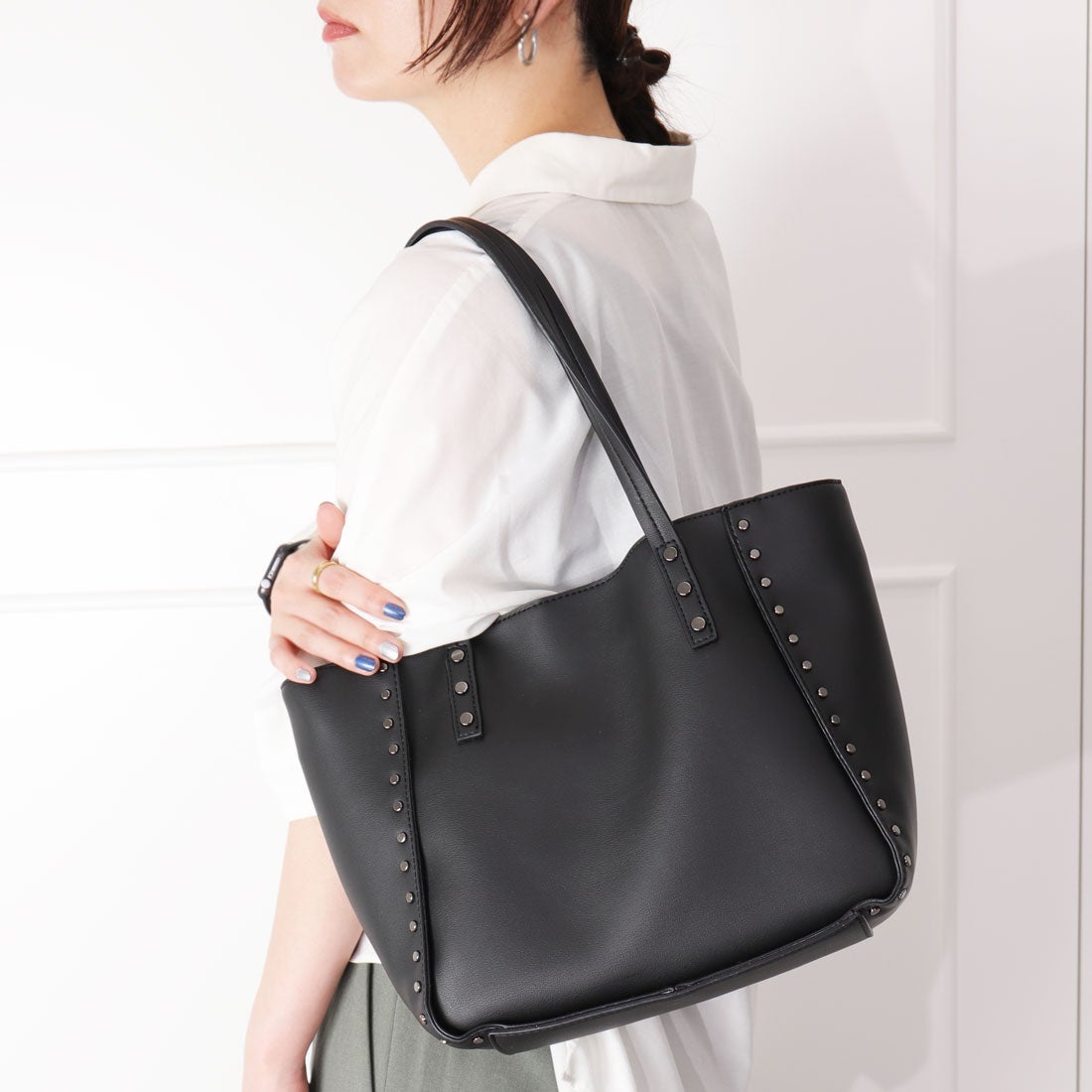 アルテミス バイ ダイアナ artemis by DIANA 【COOCO】スタッズトート