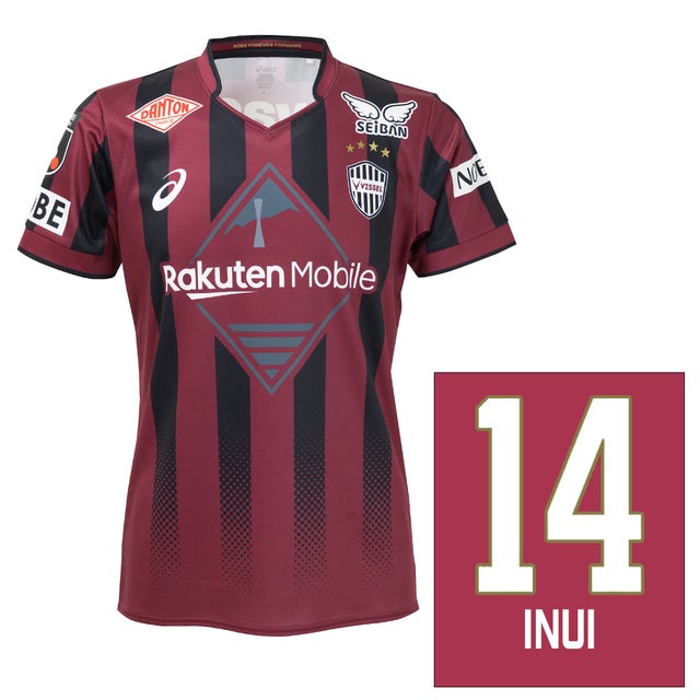 ASICS ヴィッセル神戸 2025 ユニフォーム ホーム 半袖 レプリカ #11