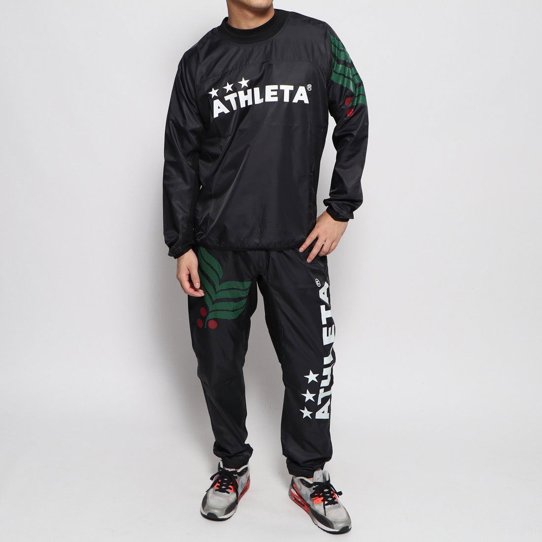 アスレタ ATHLETA メンズ サッカー/フットサル ウインド上下セット