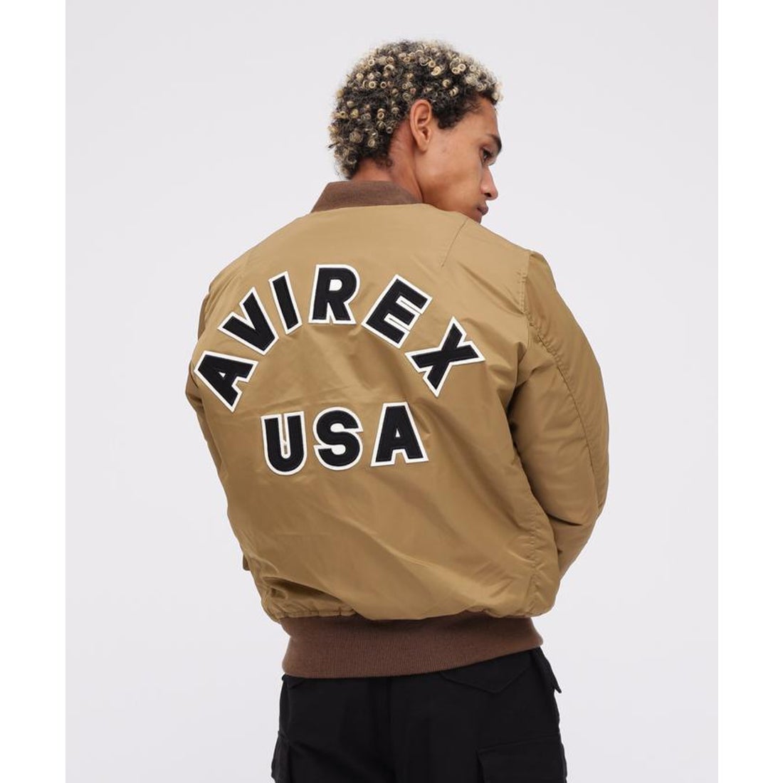 アヴィレックス AVIREX MA－1 コマーシャル ロゴ/MA－1 COMMERCIAL