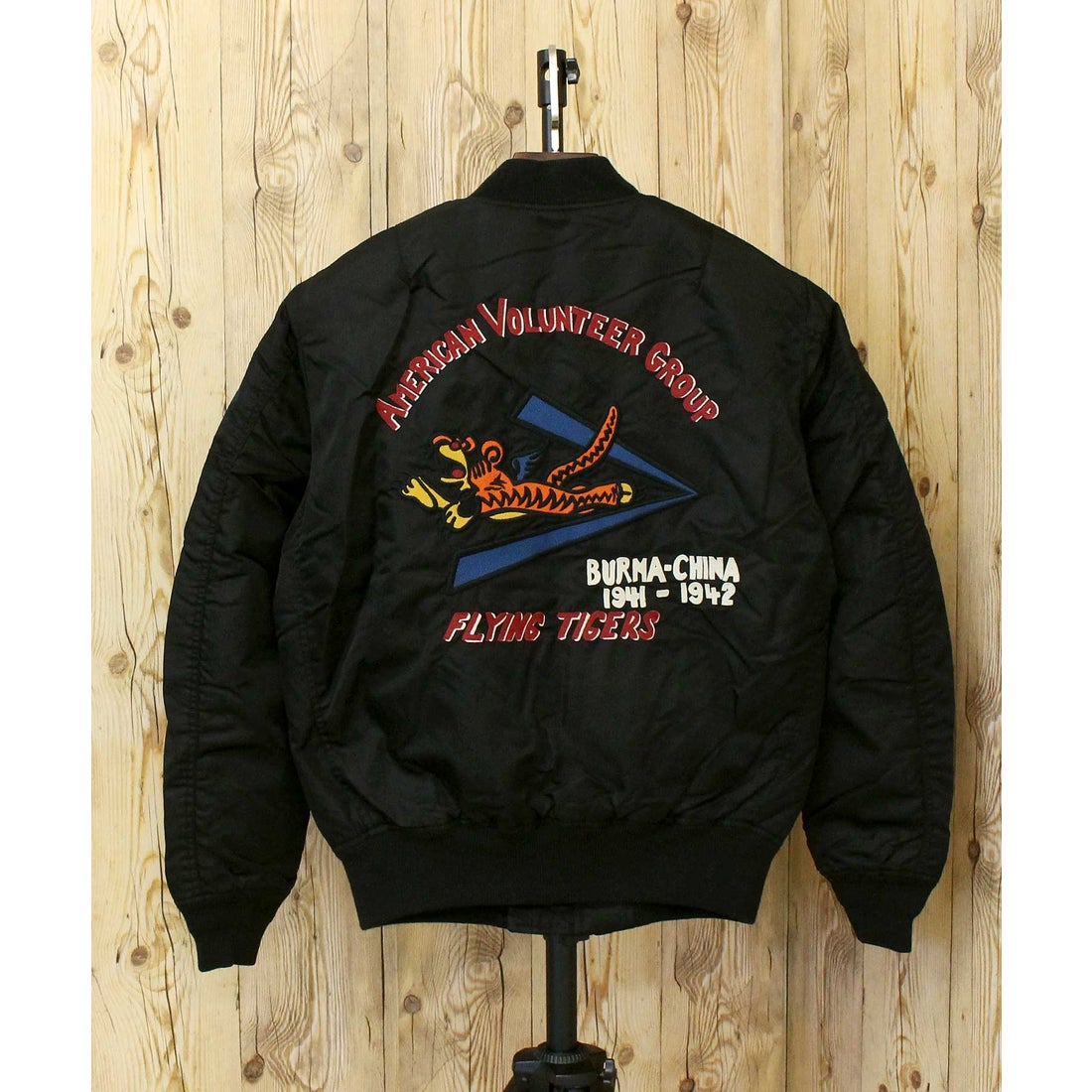 アヴィレックス AVIREX WASHED MA-1 FLYING TIGERS フライングタイガー