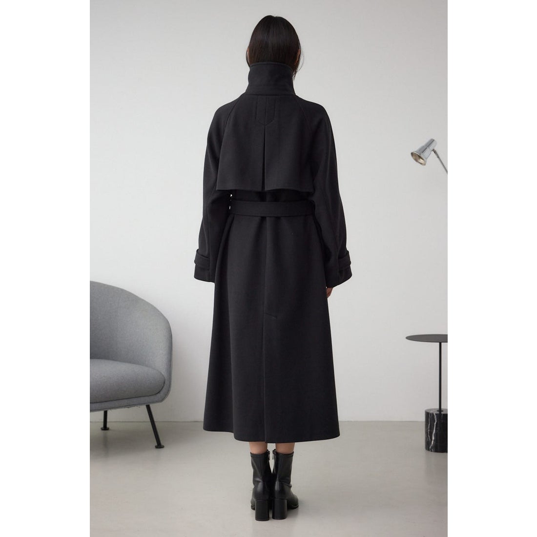 AZUL BY MOUSSY B-HEAT2WAY ロングチェスターコート BEG -ファッション