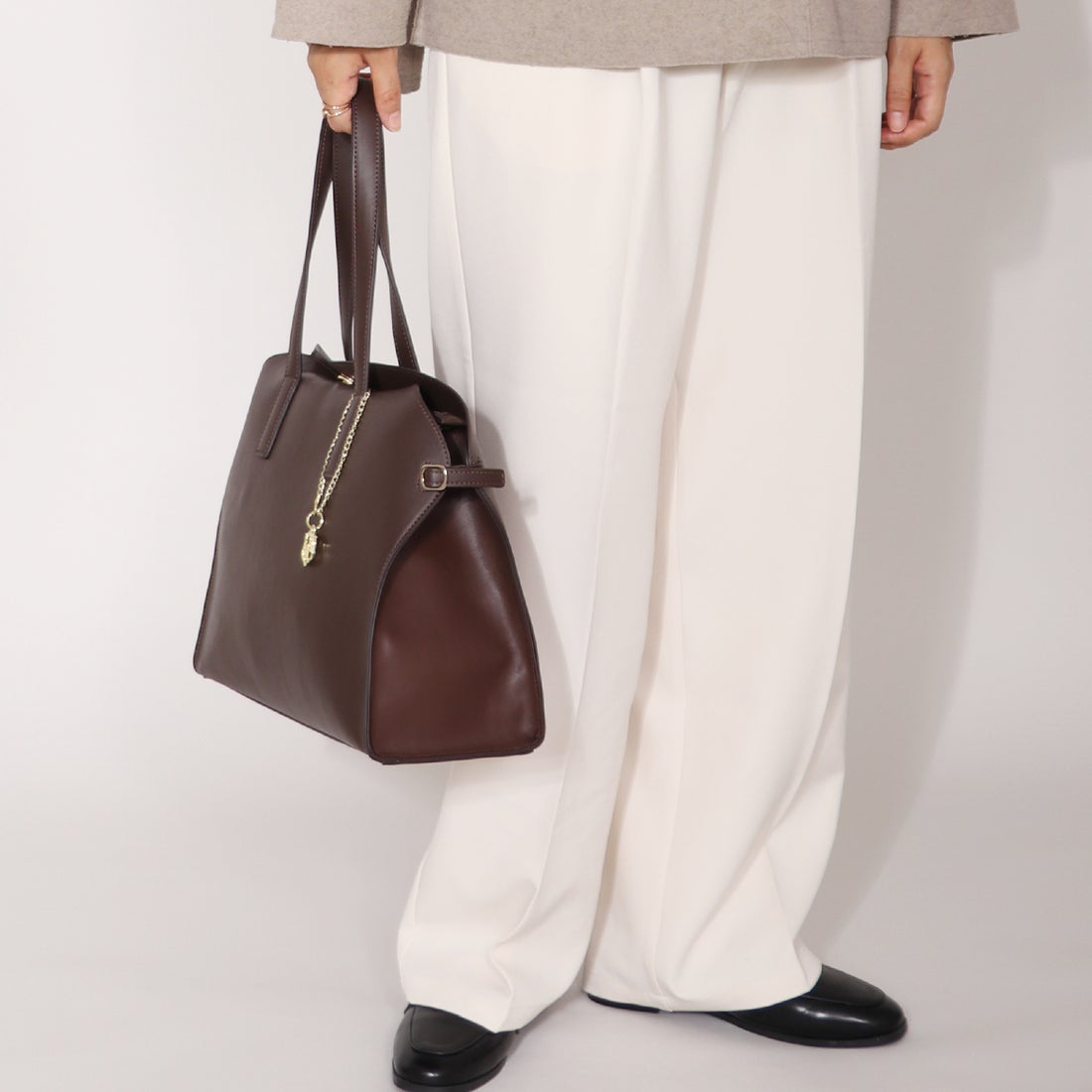 ベース BASE 2WAY 3層式 サイドベルト トートバッグ ショルダーベルト