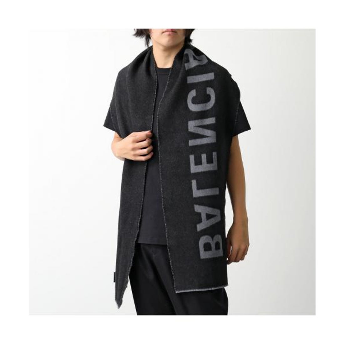 バレンシアガ BALENCIAGA BALENCIAGA マフラー 530047 420B0 ウール
