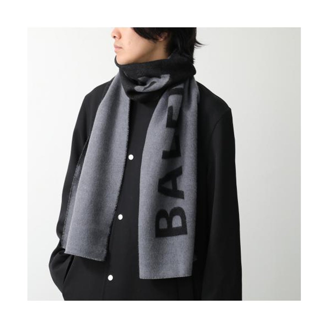 バレンシアガ BALENCIAGA BALENCIAGA マフラー 530047 420B0 ウール