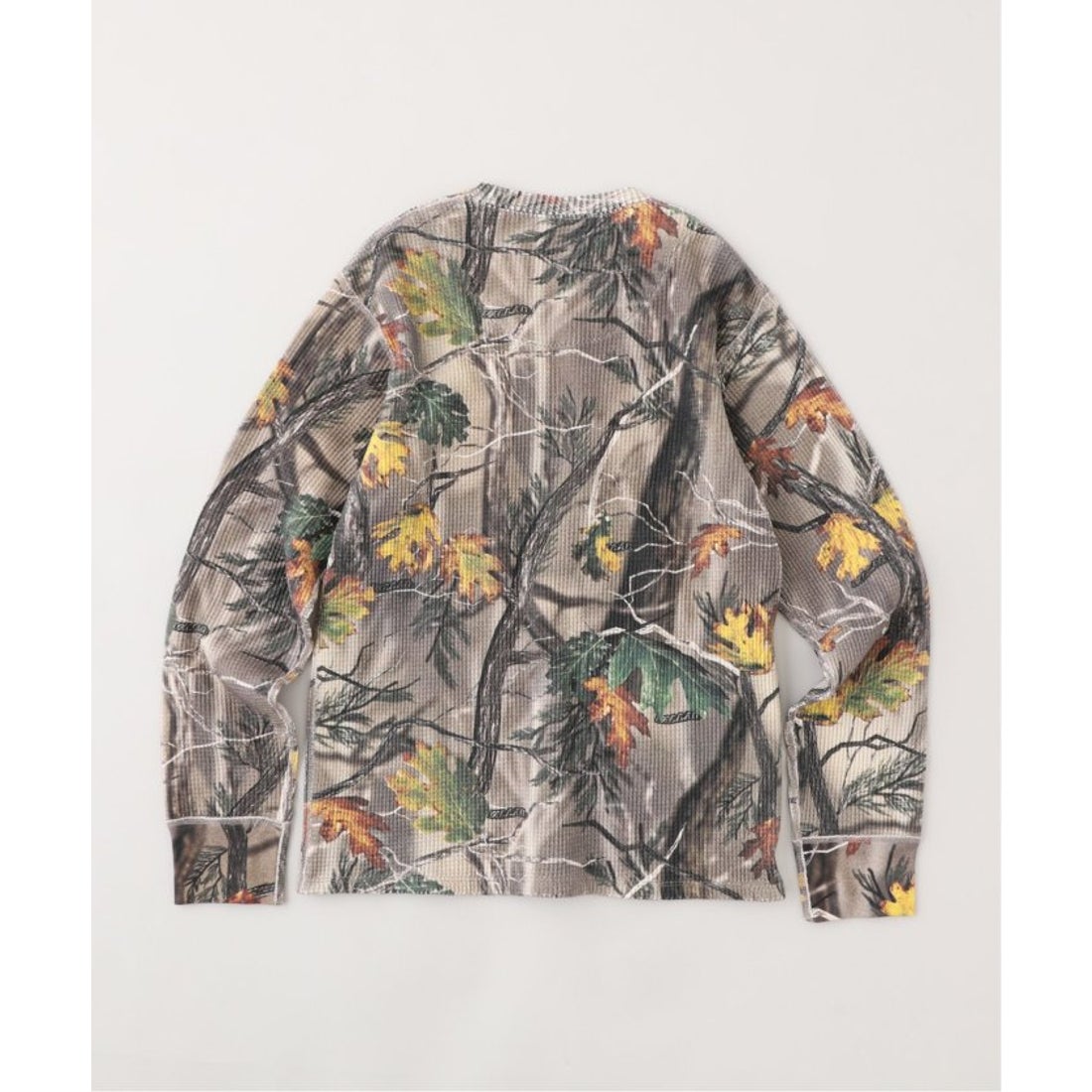 パルプ PULP 【VALLAD / バラッド】カモ サーマル ロング Tee （カーキ