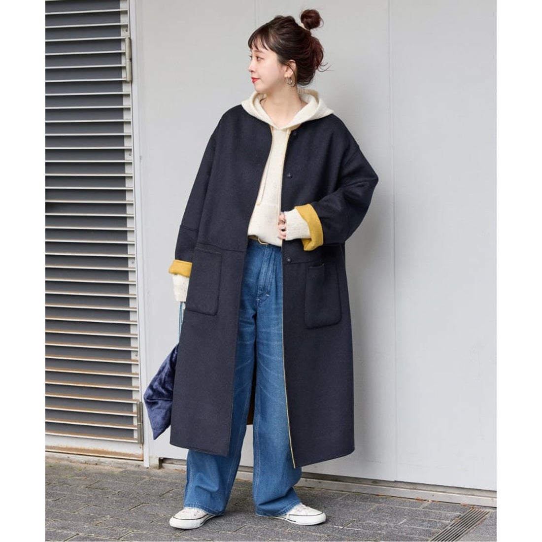 ベーセーストック B.C STOCK 《追加》S120ブレンドリバーシブルコート