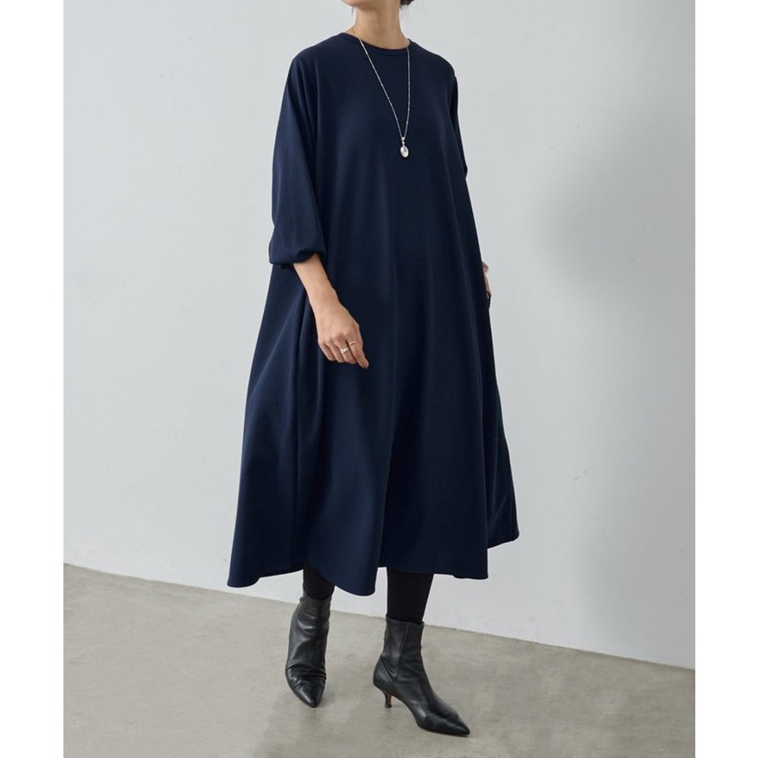 ビアズリー BEARDSLEY Tワンピース （navy） - ファッション通販 d fashion