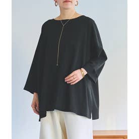 アドーア ADORE ハイゲージウールジャージーカットソー （ブラック