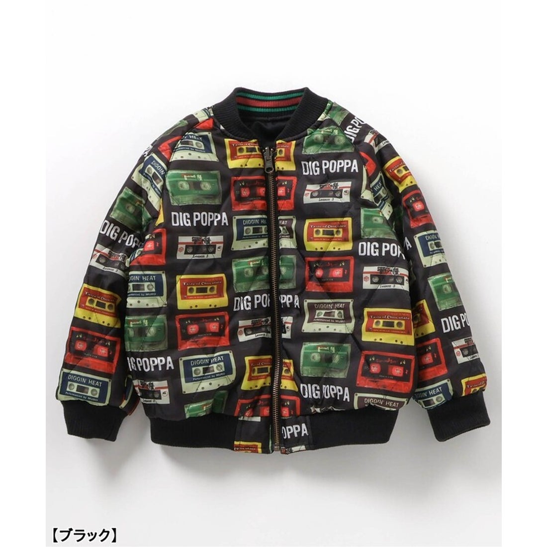 ブリーズ BREEZE MURO×BREEZE リバーシブルスカジャン （ブラック