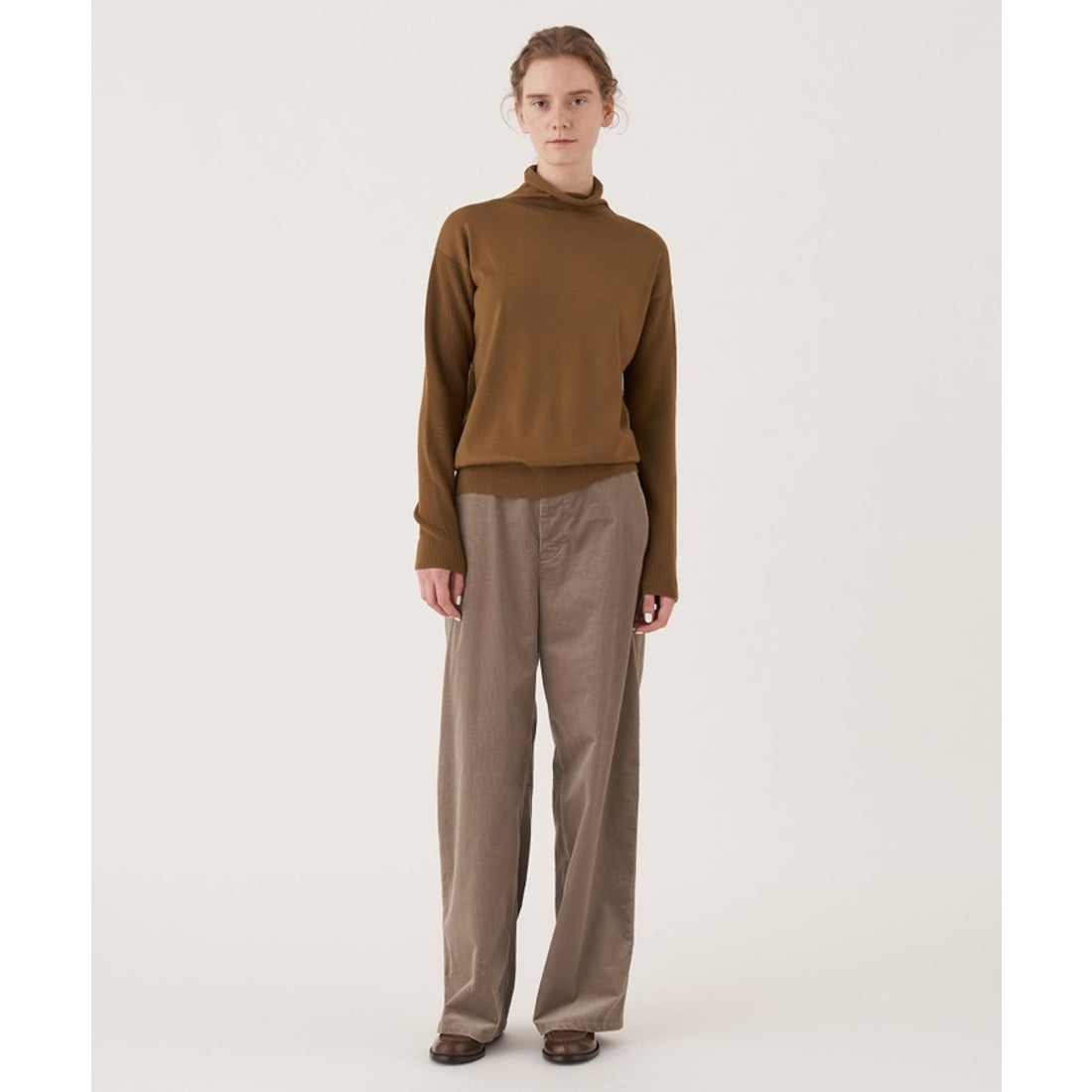 ギャルリー・ヴィー GALERIE VIE ウーステッドウール タートルネック