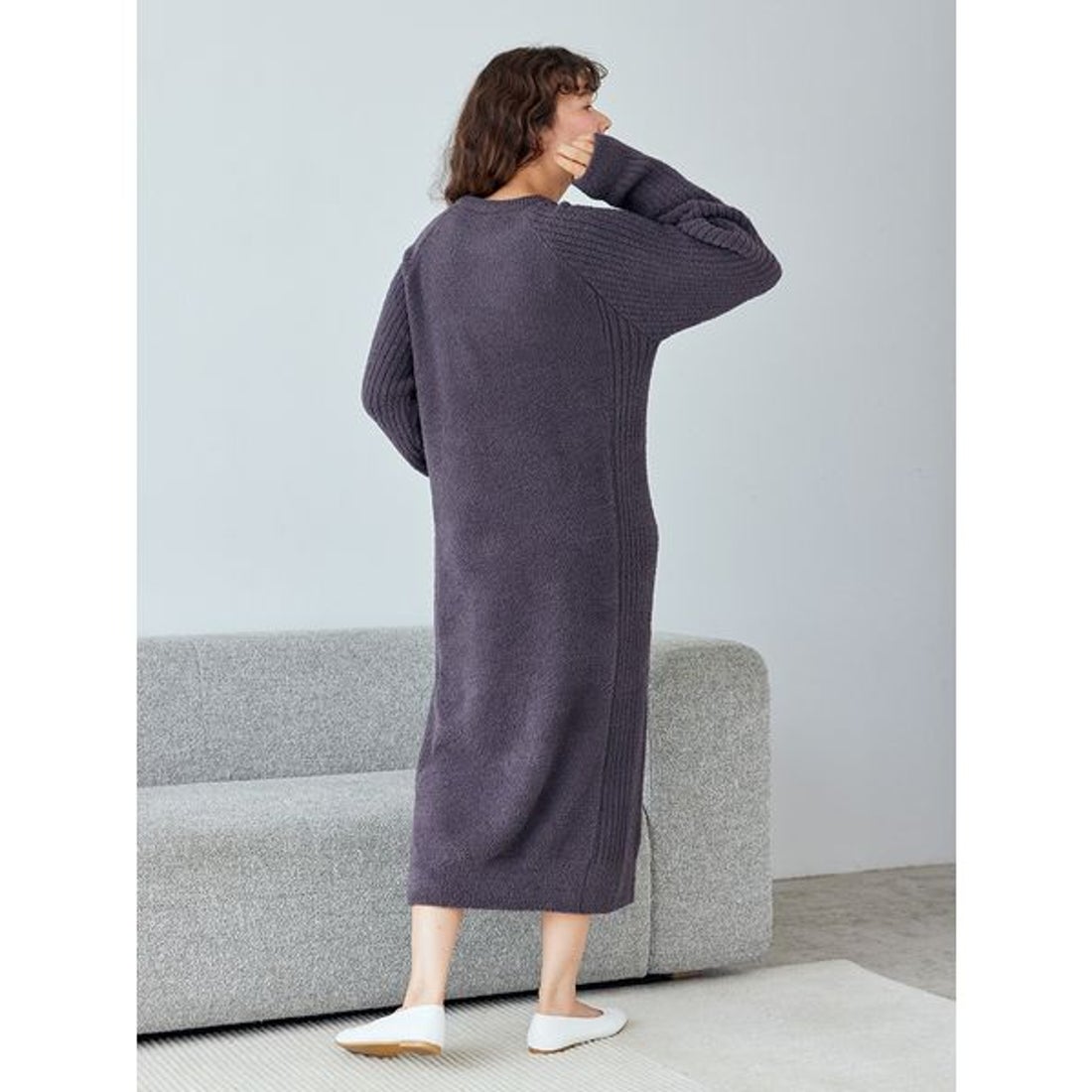 ジェラートピケ gelato pique ベビモコリブロゴジャガードワンピース