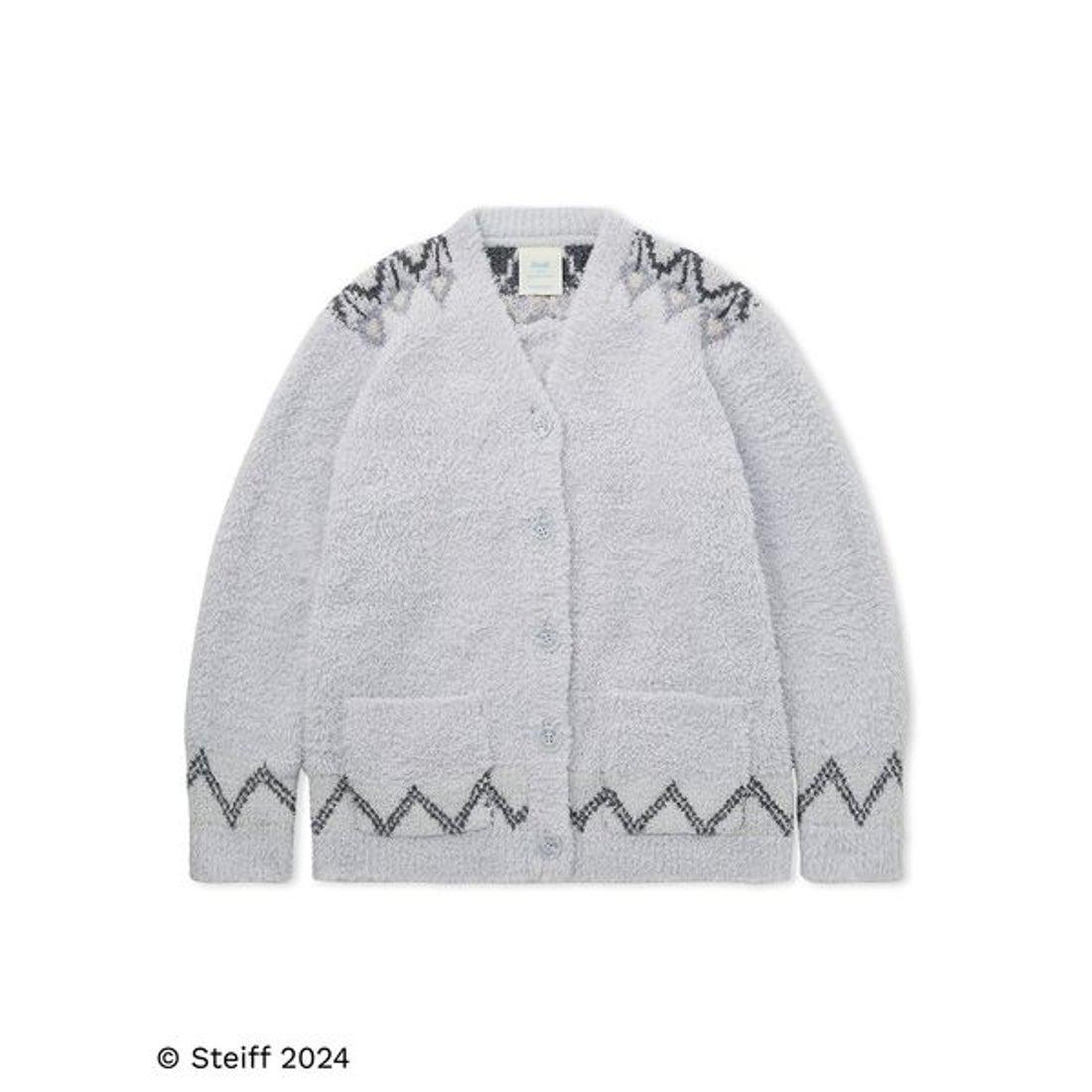 ジェラートピケ gelato pique 【Steiff】フェアアイル柄カーディガン