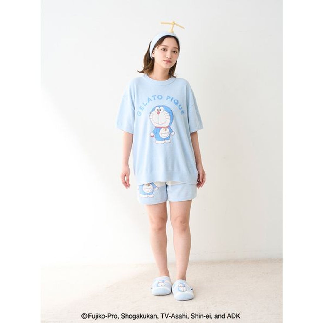 ジェラートピケ gelato pique 【ドラえもん】【レディース】ジャガード
