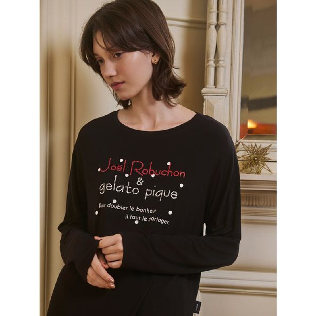 ジェラートピケ gelato pique 【JOEL ROBUCHON】ドットワンポイント