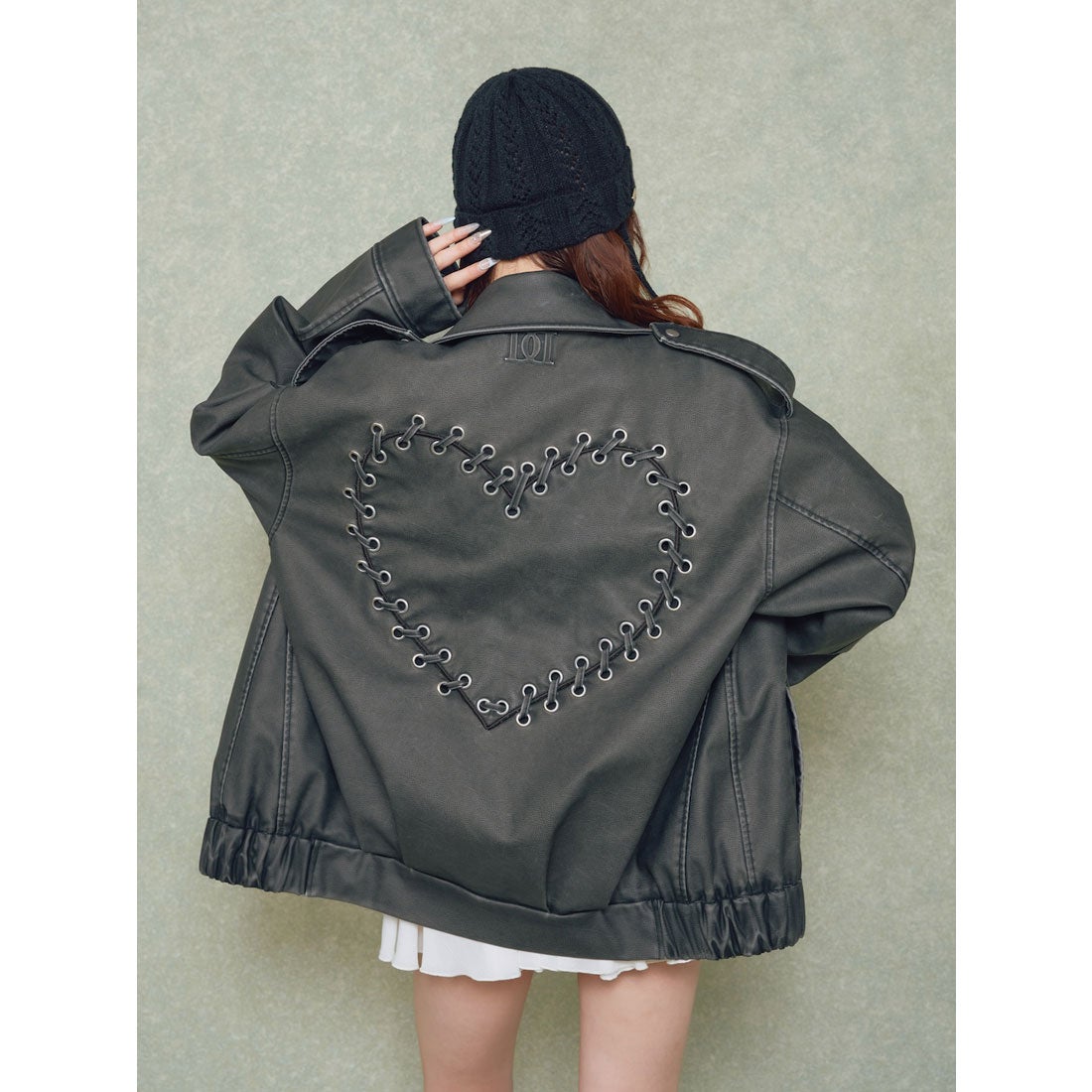 ダーリッチ Darich ハートシェイカーレザージャケット （ブラック