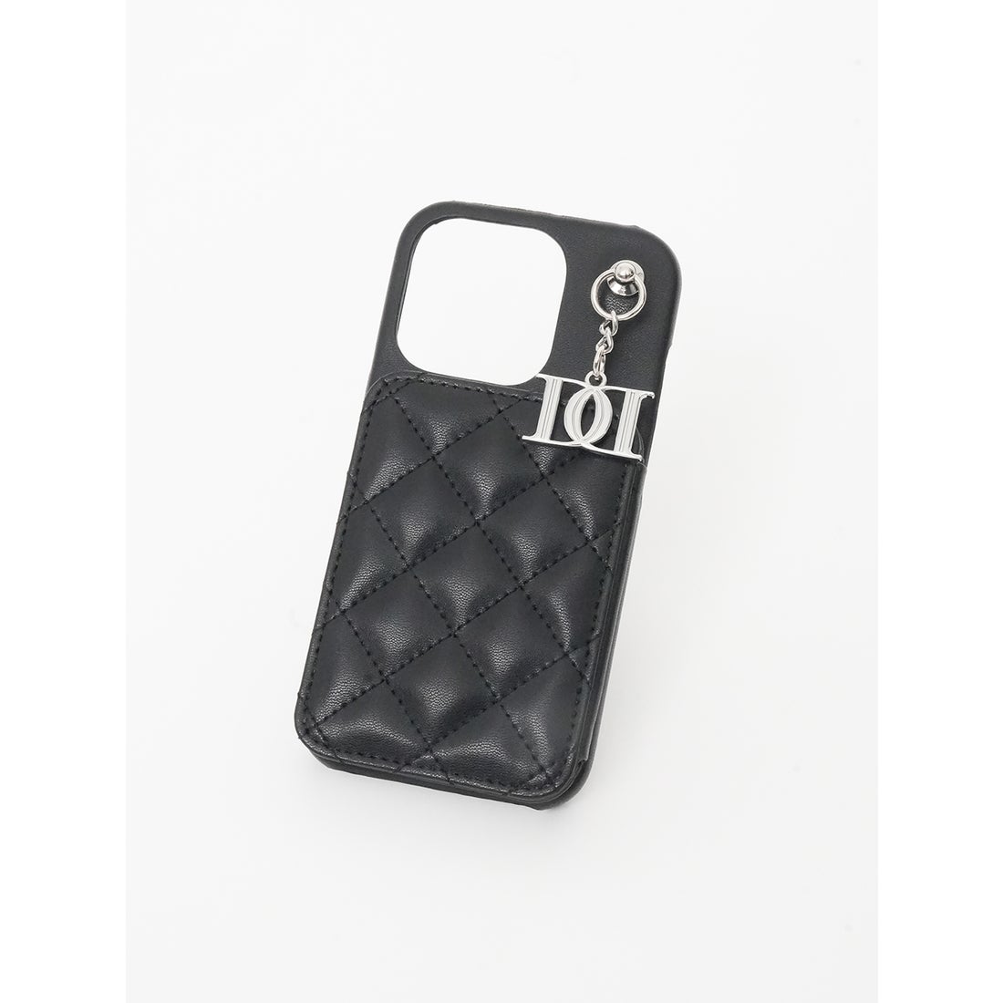 ダーリッチ Darich キルティングミラーDDチャームiPhoneケース