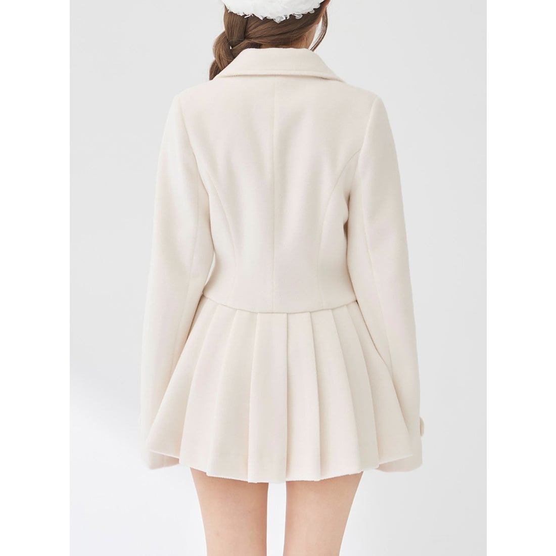 ダーリッチ Darich プリンセスラインジャケットコート （アイボリー