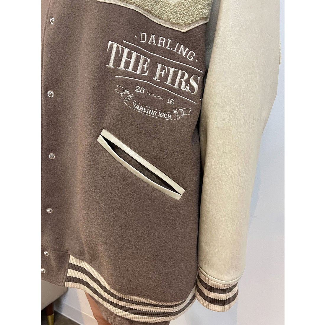 ダーリッチ Darich DARLINGスタジャン （モカ） -ファッション通販